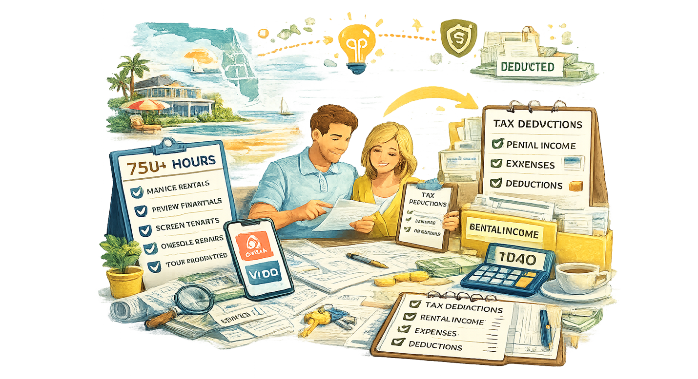 Short-Term Rental Tax Strategies for Florida Airbnb and VRBO Investors