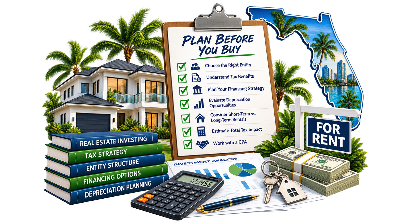 Tax Planning Before Buying Your First Rental Property in Florida